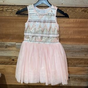 Pipes & Julie Sequin & Tulle Dress 6x